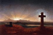 Thomas Cole Cross at Sunset china oil painting artist